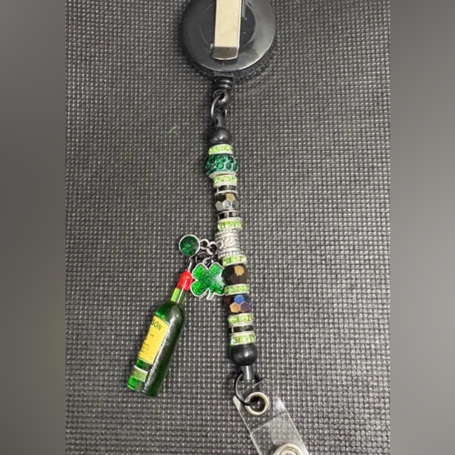 New Retractable Badge Clip Bartender Jameson